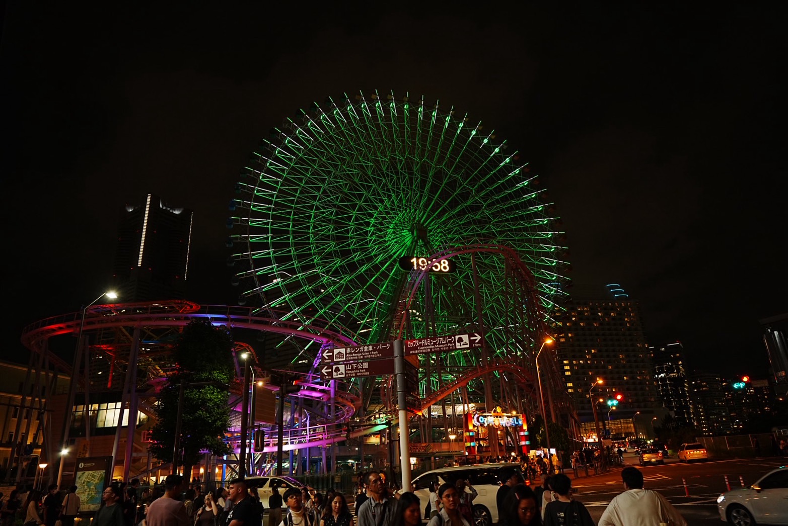 横浜の夜景